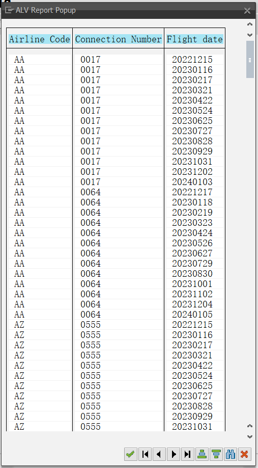 1.1 G_DISPLAY_SELECTION_DYNPRO ALV报表Function